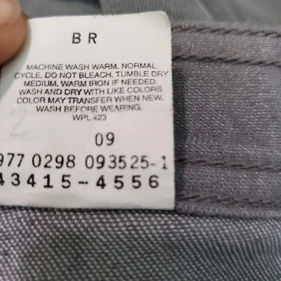 VINTAGE Levi's Men Jeans 36x29 Gray Denim Straight Relaxed Brown‎ Tab 80s 90s